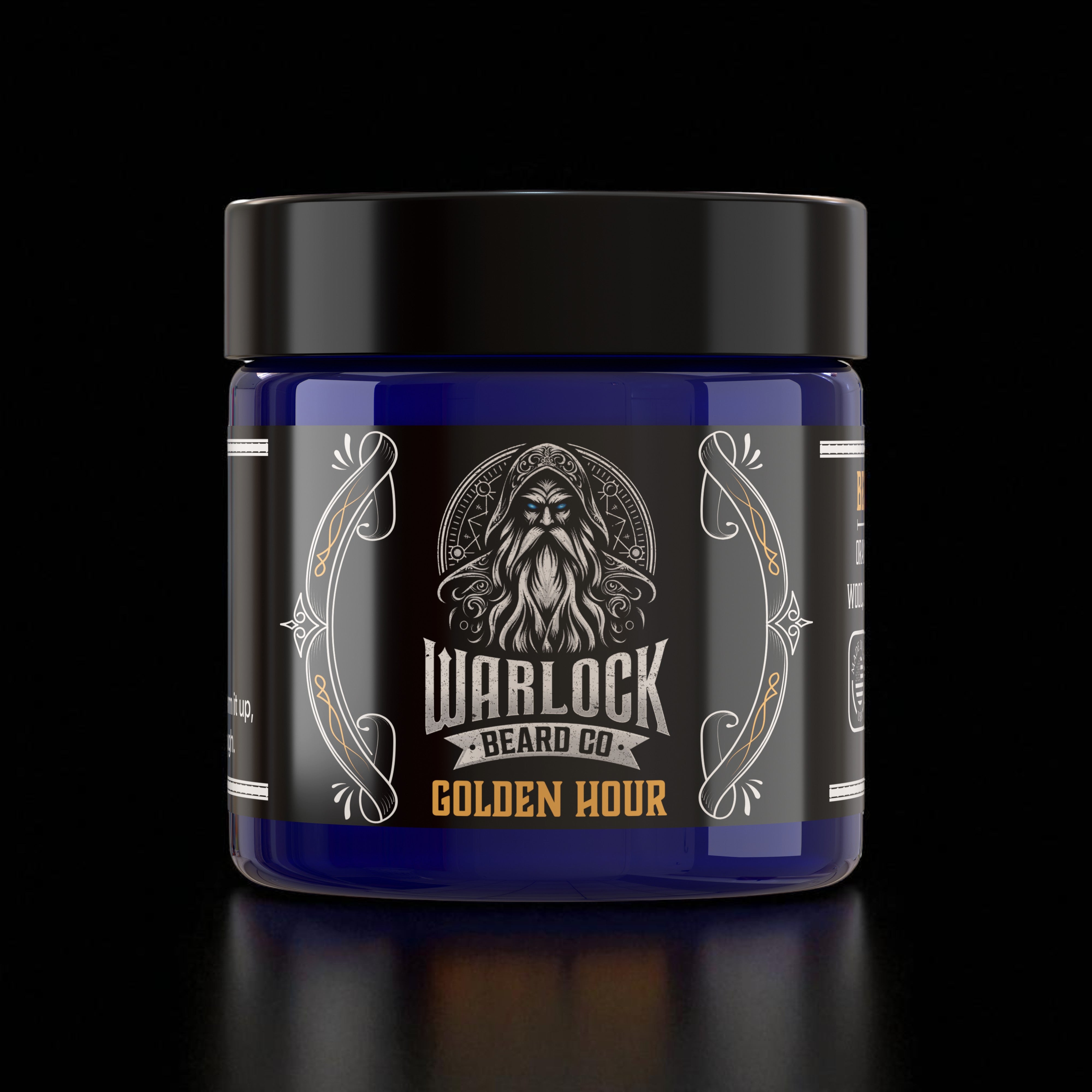 Golden Hour Beard Butter | Uplifting Citrus & Wood – Warlock Beard Co