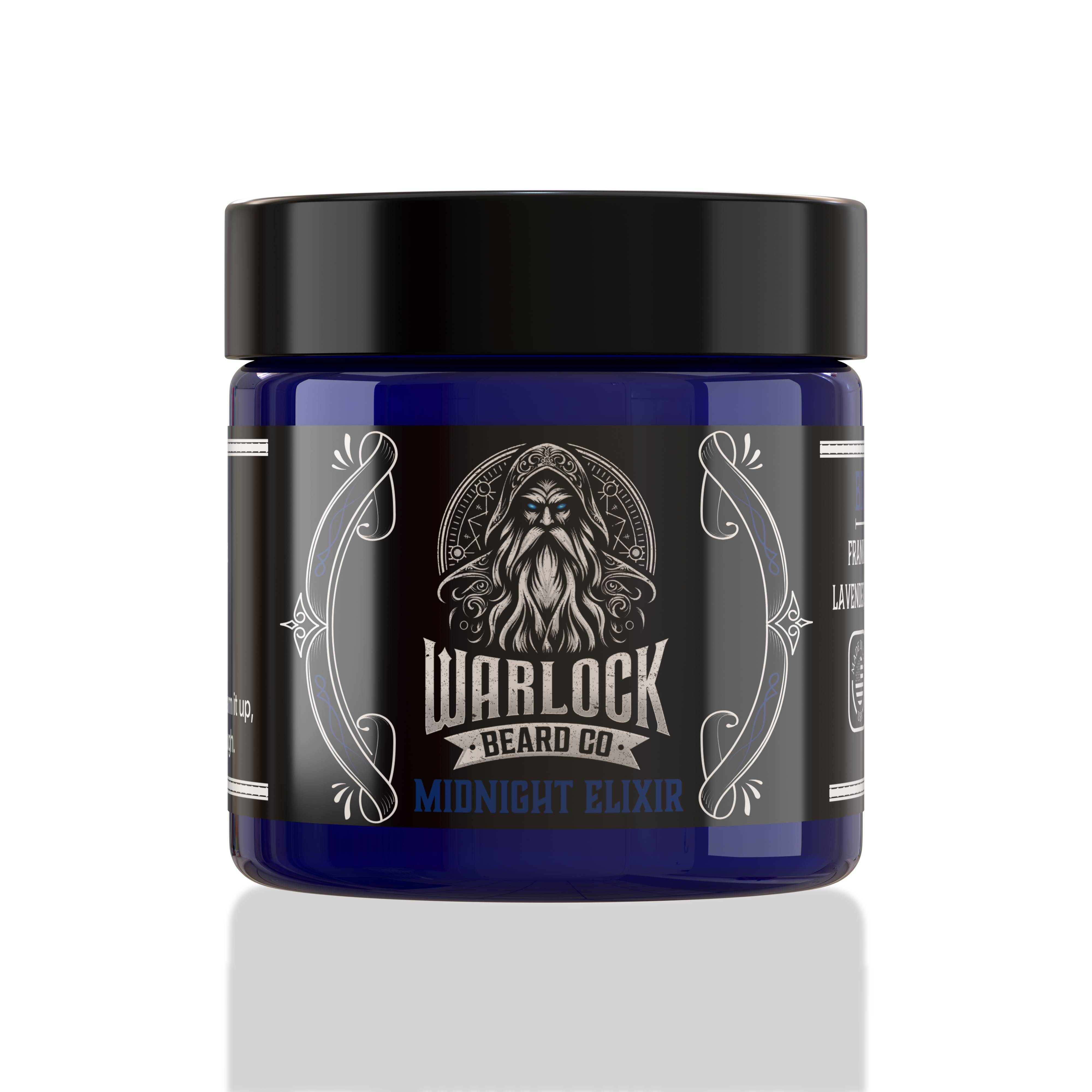 Midnight Elixir Beard Butter | Dark & Smooth Essential Blend – Warlock Beard Co