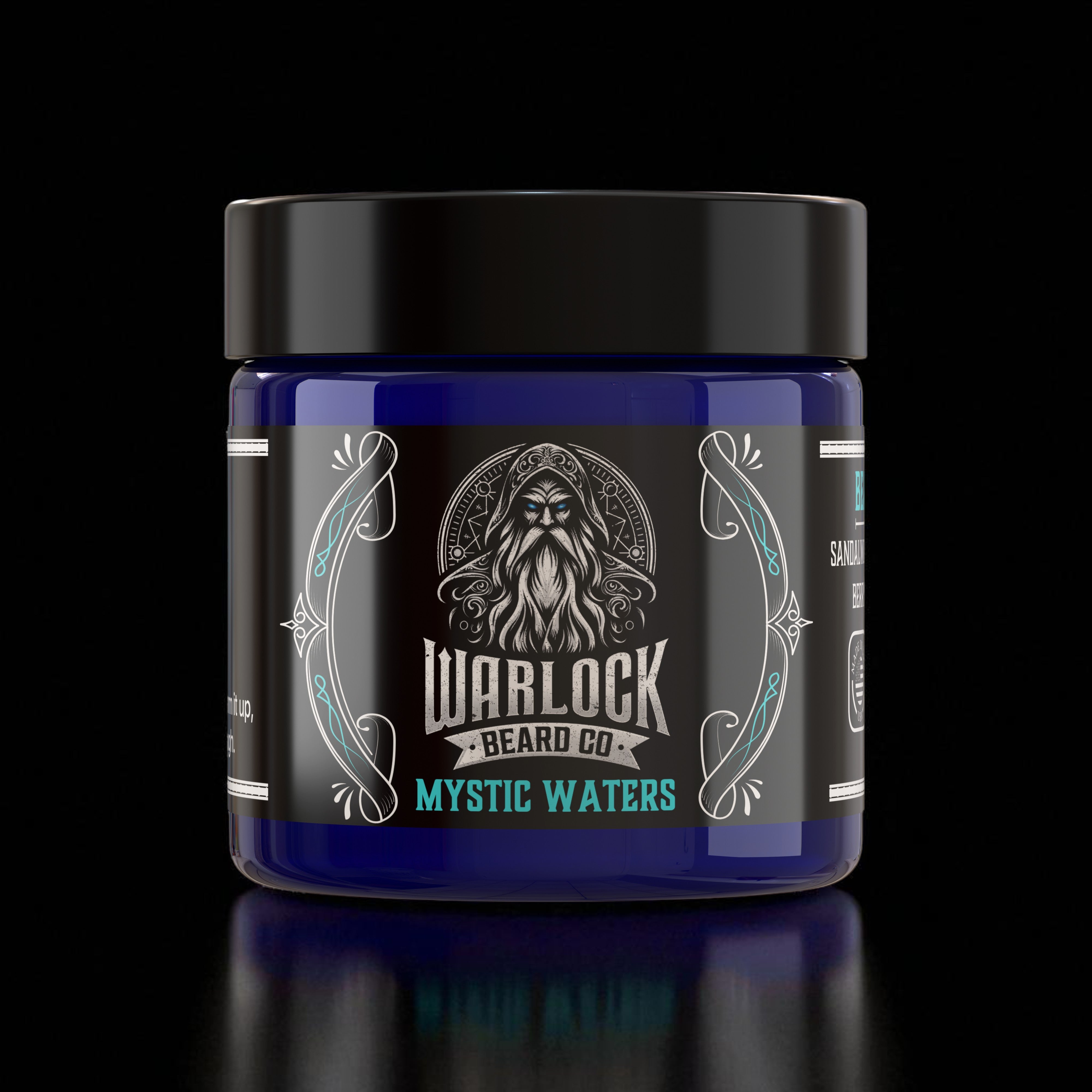 Mystic Waters Beard Butter | Fresh Herbal & Oceanic Blend – Warlock Beard Co