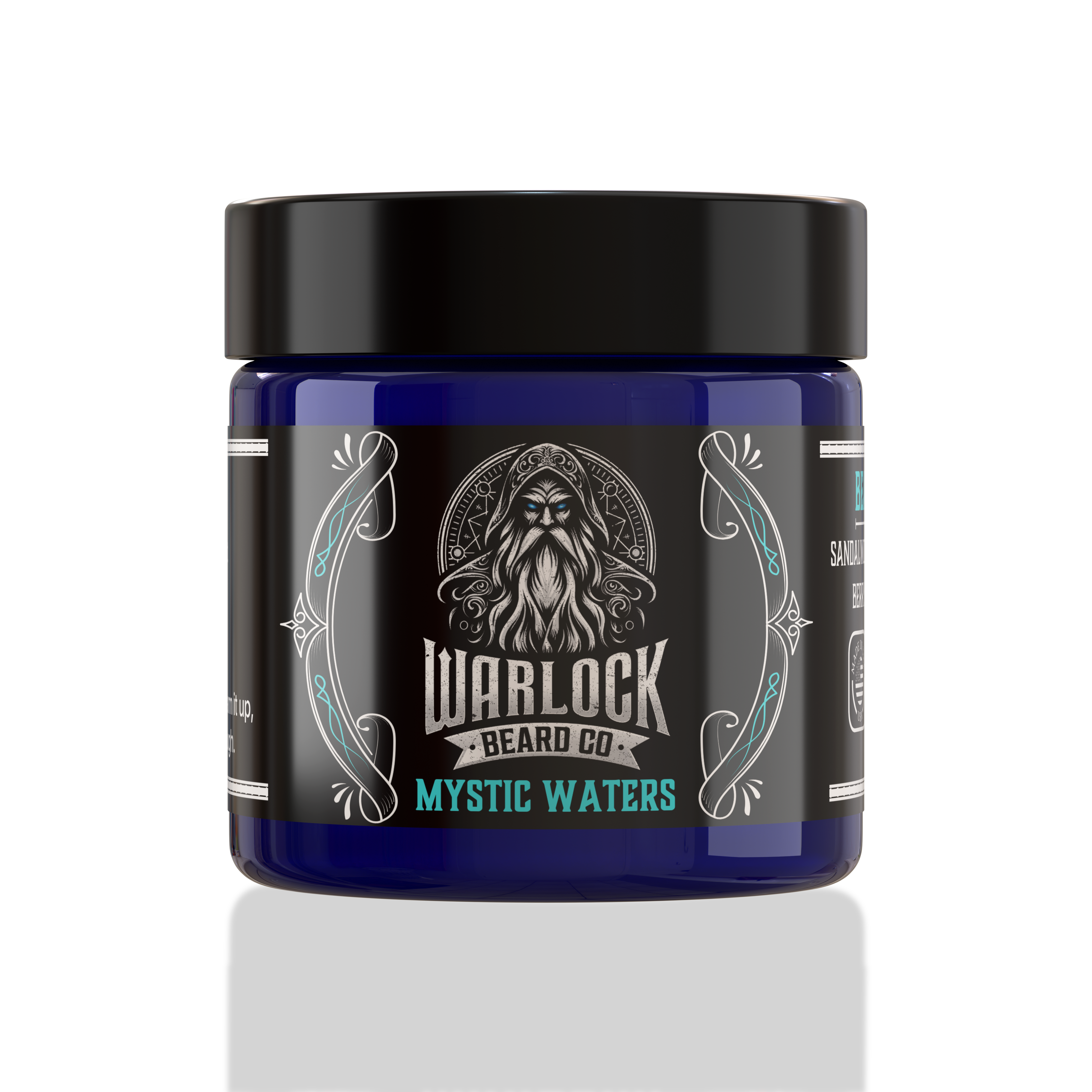 Mystic Waters Beard Butter | Fresh Herbal & Oceanic Blend – Warlock Beard Co