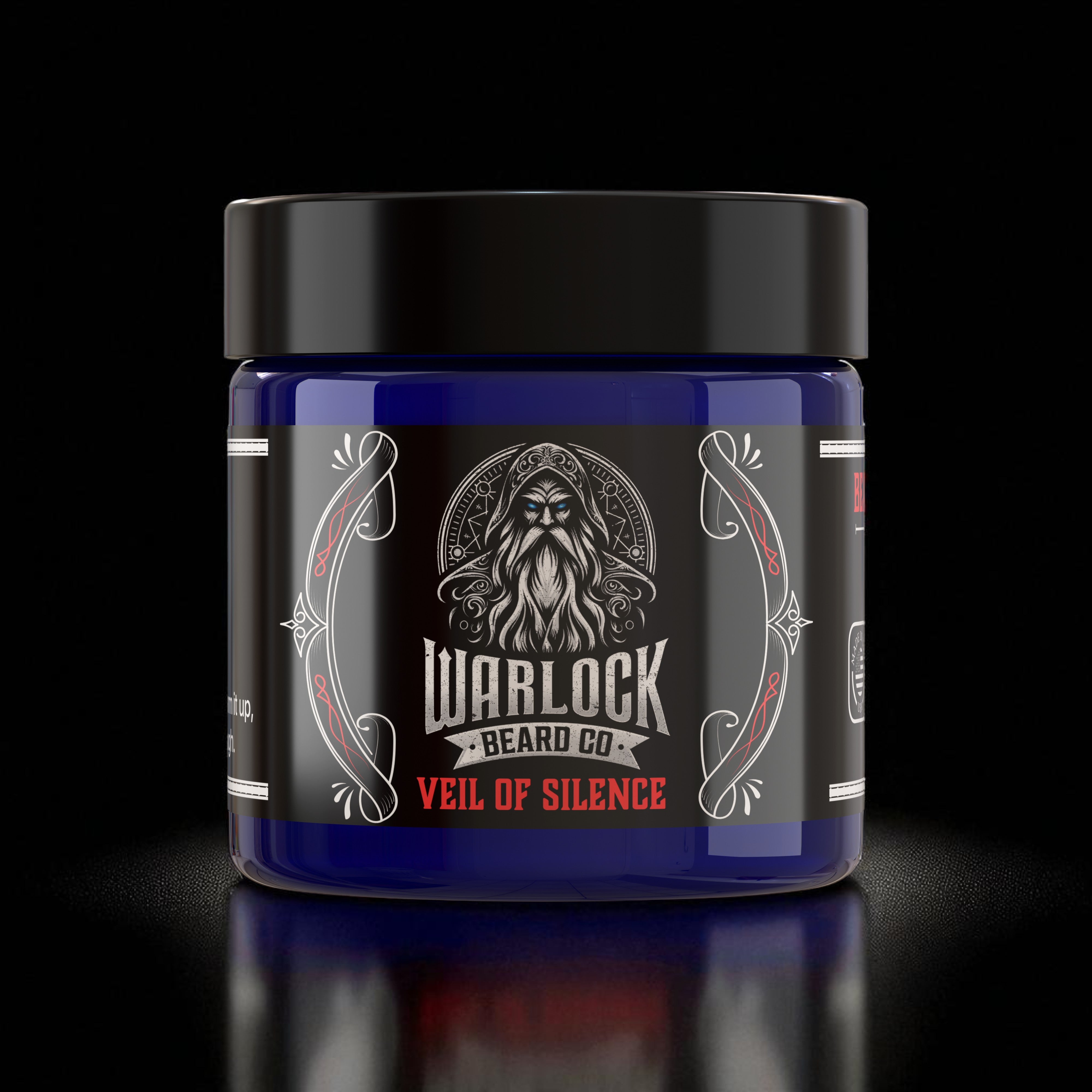 Veil of Silence Beard Butter | Unscented Natural Beard Care – Warlock Beard Co