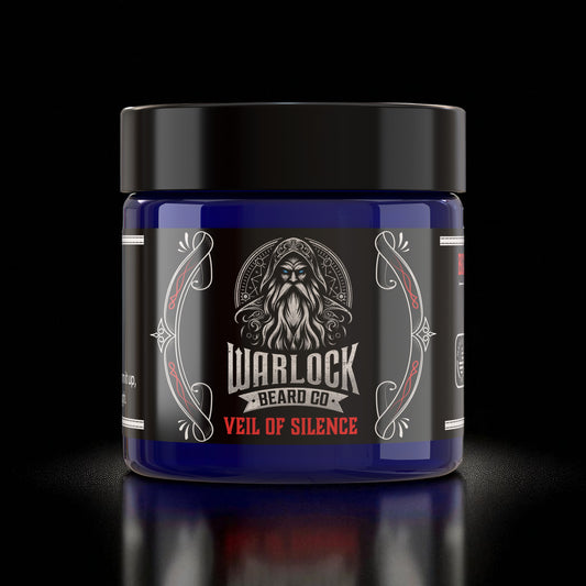 Veil of Silence Beard Butter | Unscented Natural Beard Care – Warlock Beard Co