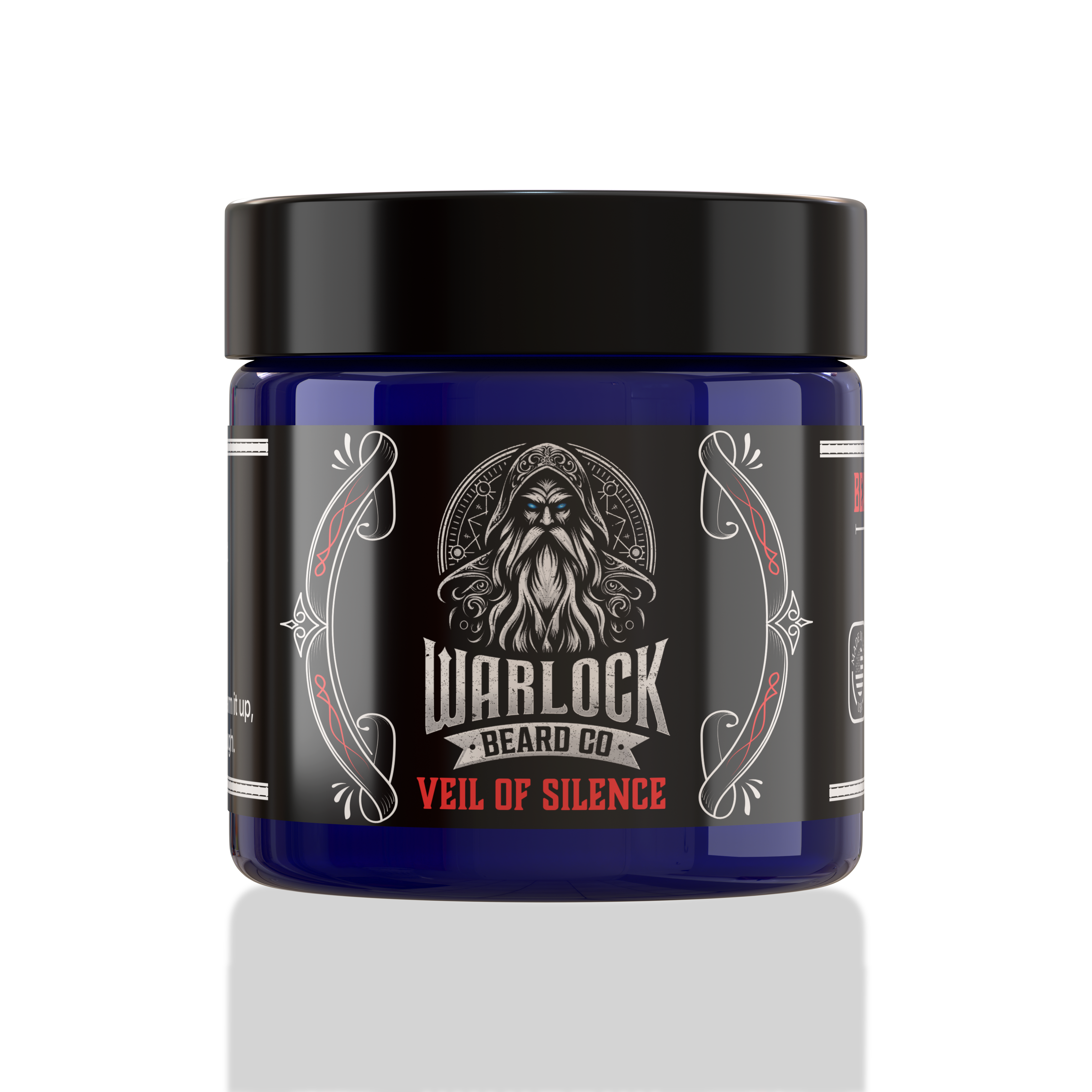 Veil of Silence Beard Butter | Unscented Natural Beard Care – Warlock Beard Co