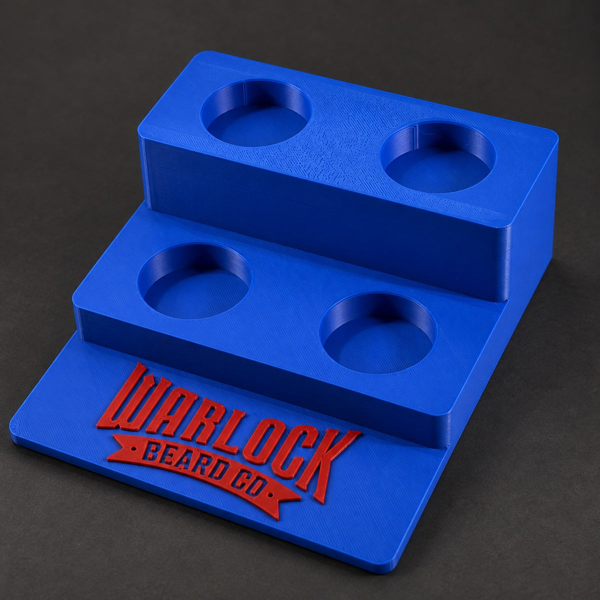 The Ritual Stand (4-Bottle) — Blue and Red