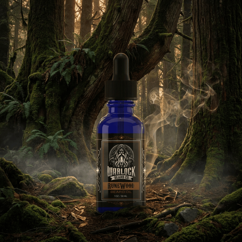 Runewood Beard Oil – Ancient Oud & Resin Blend